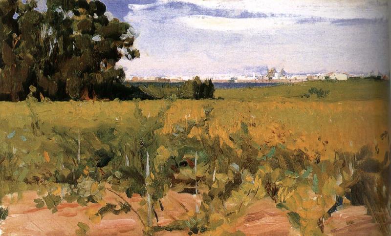 Joaquin Sorolla Near Seville oil painting picture